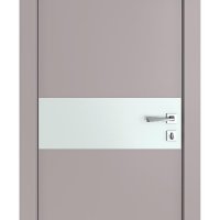 ШИ дверь DO-609 Серый бархат/Снег