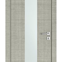ШИ дверь DO-610 Серый дуб/Снег