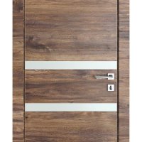 ШИ дверь DO-613 Лофт темный/Снег