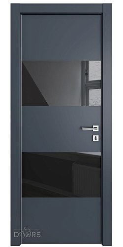 ШИ дверь DO-608 Мэджик ПЭТ/стекло Черное