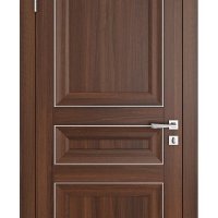 Дверь межкомнатная DG-PG3 Орех тисненый