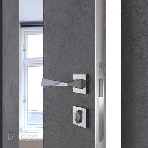 ШИ дверь DO-610 Бетон темный/Зеркало