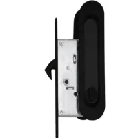 Ручка-купе овал с заверткой, цвет черный