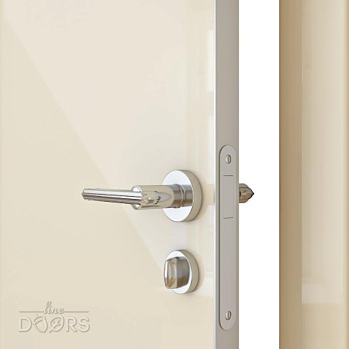 Дверь межкомнатная DG-500 Ваниль глянец Скидка 50 %!