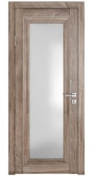 Дверь межкомнатная DO-PG6 Орех седой светлый/Ромб