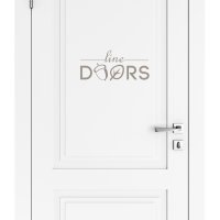 Дверь межкомнатная DG-BARSELONA Белый бархат