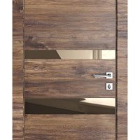 ШИ дверь DO-612 Лофт темный/зеркало Бронза
