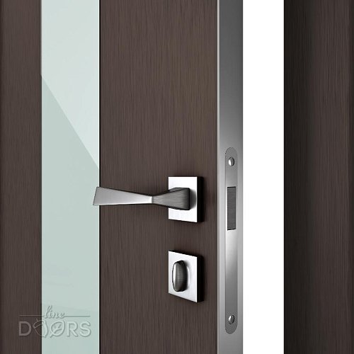 ШИ дверь DO-610 Бронза/стекло Белое