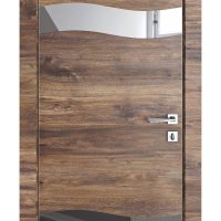 ШИ дверь DO-603 Лофт темный/Зеркало
