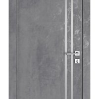 Дверь межкомнатная DG-506 Бетон темный