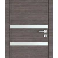 Дверь межкомнатная DO-513 Ольха темная/Снег