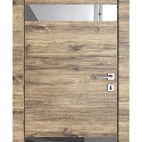 Дверь межкомнатная DO-502 Лофт светлый/Зеркало