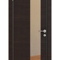 ШИ дверь DO-604 Венге горизонтальный/зеркало Бронза