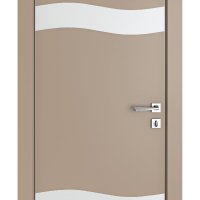 Дверь межкомнатная DO-503 Латте софт/Снег