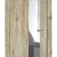 ШИ дверь DO-604 Рустик натуральный/Зеркало