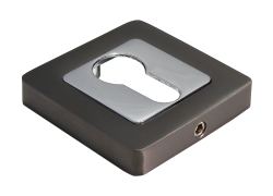 Накладка на евроцилиндр MH-KH-S55 GR/PC