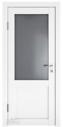 Дверь межкомнатная DO-OPTIMA1 Белый бархат