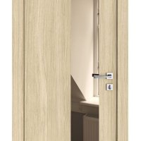 ШИ дверь DO-604 Дуб светлый/зеркало Бронза