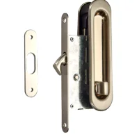 Ручка-купе овал с заверткой, цвет матовый никель