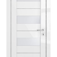 Дверь межкомнатная DO-TRIS Белый глянец/Белое