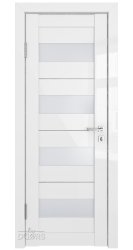 Дверь межкомнатная DO-TRIS Белый глянец/Белое