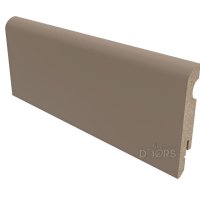 Плинтус Латте софт ПВХ