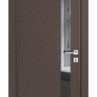 ШИ дверь DO-607 Бронза/стекло Черное