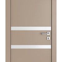 Дверь межкомнатная DO-513 Латте софт/Снег