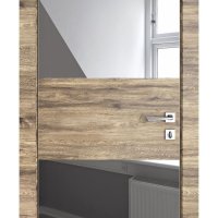 ШИ дверь DO-608 Лофт светлый/Зеркало