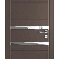 Дверь межкомнатная DO-515 Бронза/Зеркало