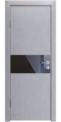ШИ дверь DO-601 Металлик/стекло Черное ШИ дверь DO-601 Металлик/стекло Черное