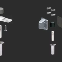 Упор магнитный автоматический скрытый FANTOM STANDART FNT0020