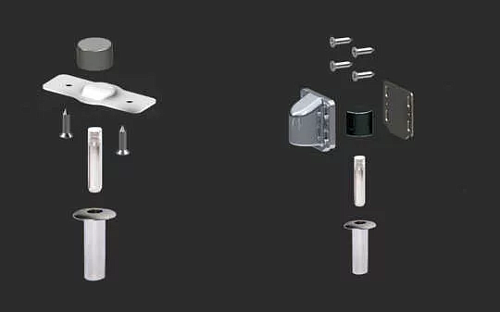 Упор магнитный автоматический скрытый FANTOM STANDART FNT0020