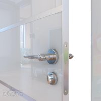 Дверь межкомнатная DG-505 Белый глянец