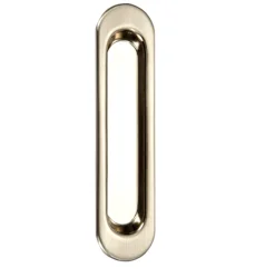 Ручка-купе овал, цвет матовый никель