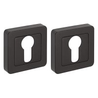 Накладка Fuaro (Фуаро) под цилиндр ET.K.XM52 (ET XM) BL-24 черный