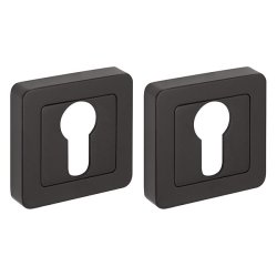 Накладка Fuaro (Фуаро) под цилиндр ET.K.XM52 (ET XM) BL-24 черный