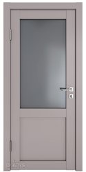 Дверь межкомнатная DO-OPTIMA1 Серый бархат