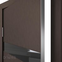 ШИ дверь DO-602 Бронза/стекло Черное