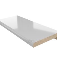 Наличник Телескоп прямой ПВХ Серый глянец 80