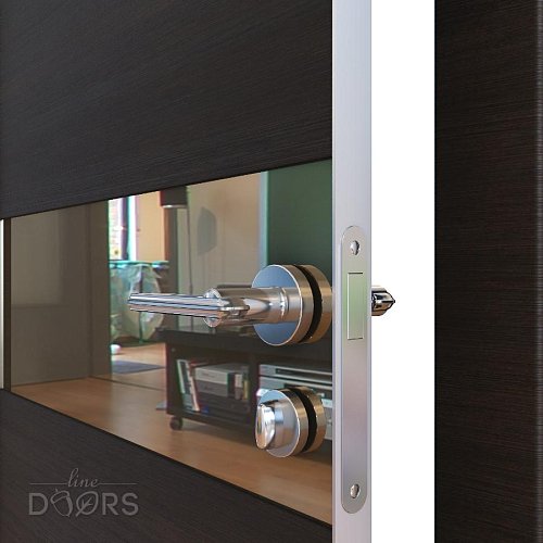 Дверь DO-509 Венге горизонтальный/зеркало Бронза