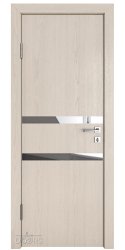 Дверь межкомнатная DO-513 Ясень капучино/Зеркало