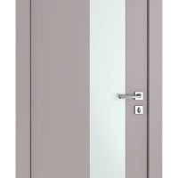 ШИ дверь DO-604 Серый бархат/Снег