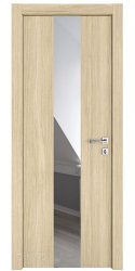 ШИ дверь DO-610 Дуб светлый/Зеркало
