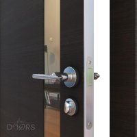 ШИ дверь DO-607 Венге горизонтальный/зеркало Бронза