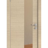 Дверь межкомнатная DO-504 Неаполь/зеркало Бронза