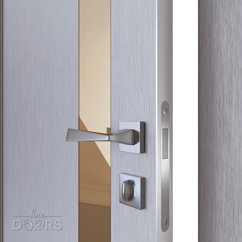 Дверь межкомнатная DO-507 Металлик/зеркало Бронза