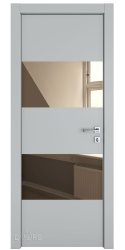Дверь межкомнатная DO-508 Силк маус/зеркало Бронза Дверь межкомнатная DO-508 Силк маус/зеркало Бронза