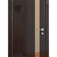 Дверь DO-507 Венге глянец/зеркало Бронза Скидка 50 %!