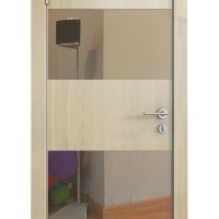 Дверь DO-508 Анегри светлый/зеркало Бронза Скидка 50 %!